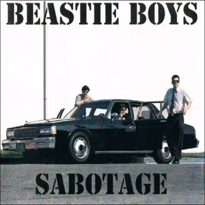 BEASTIE BOYS Sabotage BANNER 3x3 Ft Fabric Poster Tapestry Flag album cover art - Picture 1 of 3