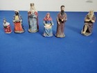 G8432) alt Erzgebirge Weihnachtsfiguren  (Masse)  Konvolut