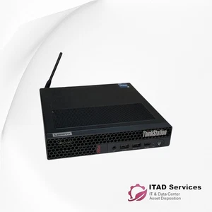 LENOVO THINKSTATION P360 TINY i7-12700T 4.60GHz 1TB NVMe 32GB RAM T1000 *NO OS* - Picture 1 of 4