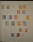 1898 Part Stamp Sets  Middle East , Old  Collection Hinged To Pages  High Values