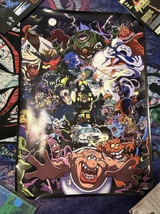 BADOOCHI REAL GHOSTBUSTERS Art Print Signed 35/100 Fan Art 23.5x33.25 RARE VHTF - Picture 1 of 7