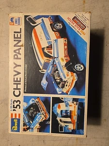 Vintage Revell ‘53 Chevy Panel 1/25 Street Classic Model Kit Open Box No Decal - Picture 1 of 8