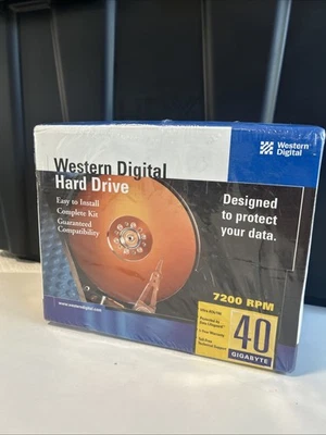 Western Digital Caviar 40GB Internal 7200RPM 3.5" WD400BBRTL HDD Sealed - Image 1 of 4