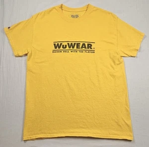 Wu-Wear Shirt Size Medium Yellow Shirt - Picture 1 of 6