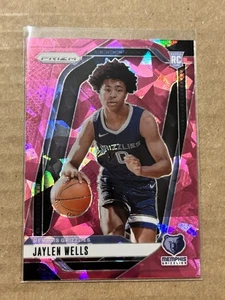 Jaylen Wells Pink Ice RC 2024-25 Panini Prizm #239 Memphis Grizzlies Rookie - Imagen 1 de 2