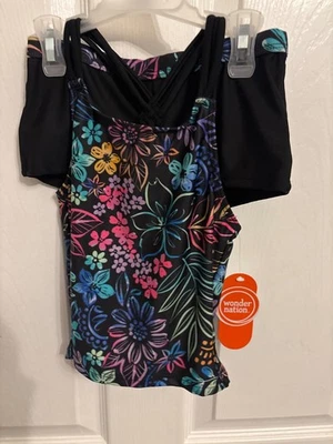 Girls NWT 2 Piece Swimsuit Size 4/5 - Image 1 of 3
