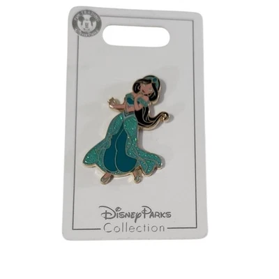 Disney Parks Collection Jasmine Princess Aladdin Trading Pin on Card - Image 1 of 2