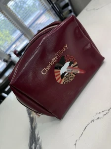 Charlotte Tilbury Red Cosmetic Bag Elegant Design - Picture 1 of 5