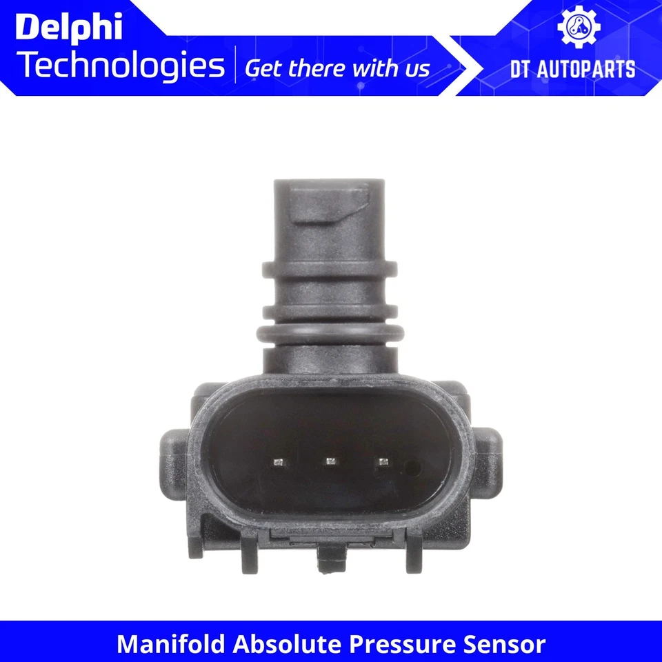 Sensor de presión absoluta Delphi colector V6 3,5 L 2009-2010 Dodge Journey Foto 1 de 4