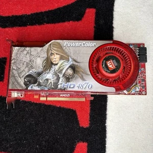 POWERCOLOR AX4870512MD5H Radeon HD 4870 512MB UNTESTED - Picture 1 of 2