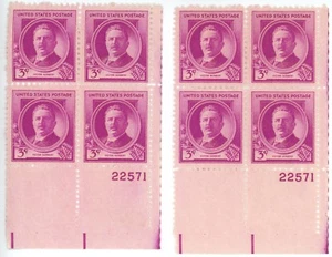 1940 3c US Postage Stamps Scott 881 Victor Herbert Lot of 8 - Picture 1 of 1