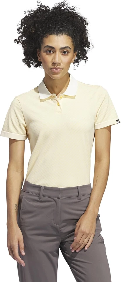 Adidas Ultimate 365 Tour PrimeKnit Polo Women's Size Large IP4177