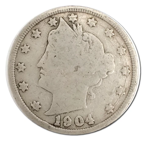 1904-P Liberty V Nickel AG About Good Cover