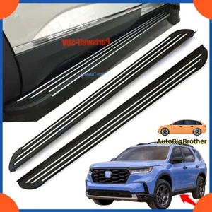 Fits for Honda pilot 2023 2024 2Pcs Running Boards Side Steps Pedals Nerf Bar - Imagen 1 de 4