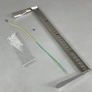 TRIPP-LITE 24-Port 1U Rack-Mount Shield Blank Keystone Multi Panel N062-024-KJ-S - Picture 1 of 10