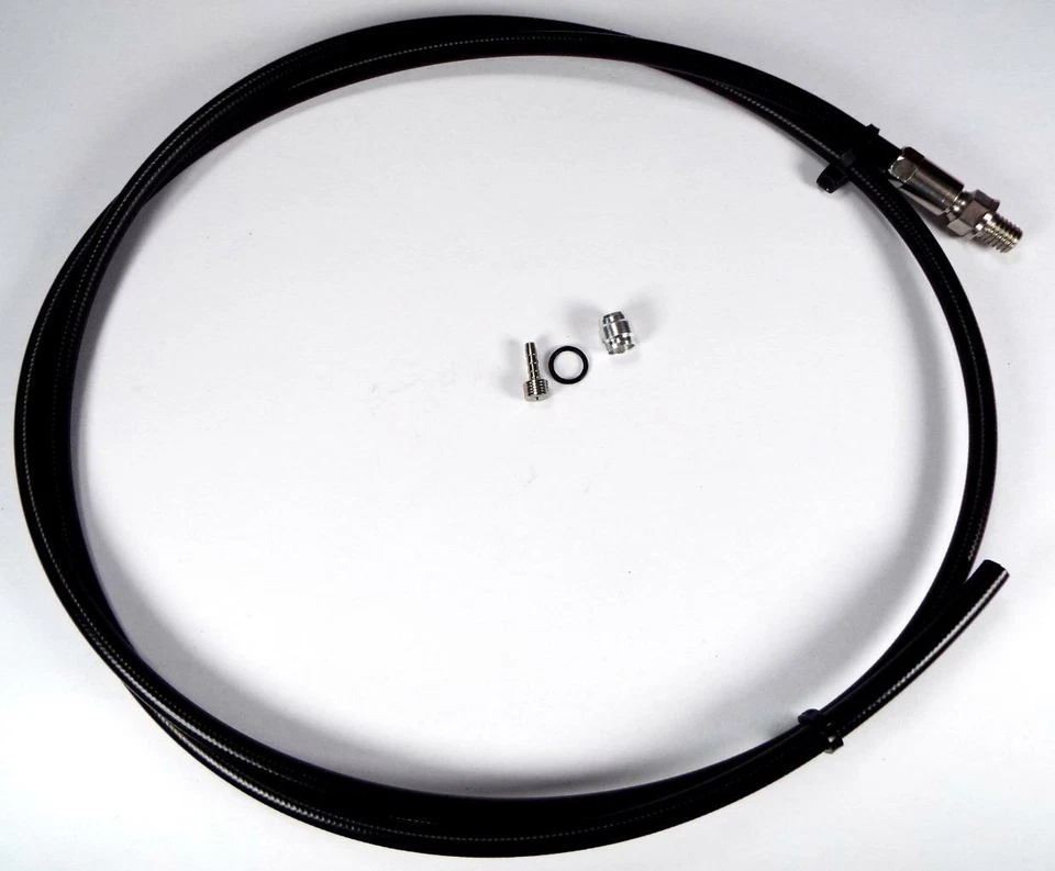 NUOVO - KIT TUBI FRENO ANTERIORI 1M - PER ADATTARSI; AVID SRAM ELIXIR 5 7 9 R CR XO X0 XX DB5 - Immagine 1 di 1