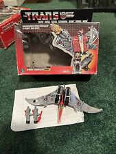 1985 Transformers G1 Swoop With Box. Missing 2 Missiles And Sword