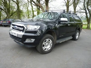 2018 FORD RANGER LIMITED 4X4 DCB 2.2 TDCI SUPER CAB PICK-UP 86K MILES,MOT, F/S/H - Picture 1 of 14