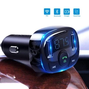 Baseus KFZ Bluetooth FM Transmitter Auto Radio MP3 Player USB Ladegerät Adapter - Bild 1 von 11