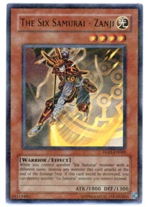 THE SIX SAMURAI-ZANJI YU-GI-OH HOBBY LEAGUE #HL05-EN005 *UNPLAYED* PARALLEL HOLO - Picture 1 of 1