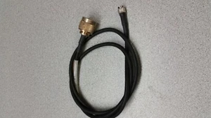 US MADE  3 ft  RG-58  SMA Male to N Male   (50 ohm) Coax  Cable  - Picture 1 of 3