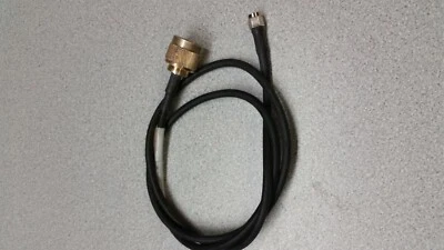 US MADE  3 ft  RG-58  SMA Male to N Male   (50 ohm) Coax  Cable  - Image 1 of 3