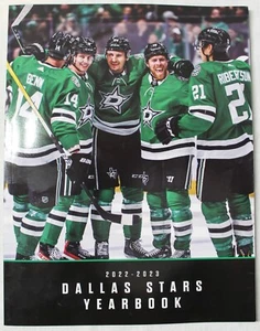 DALLAS STARS YEARBOOK 2022 2023 - NHL HOCKEY - oettinger jason robertson benn - Picture 1 of 4