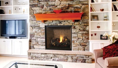 Superior DRT6340 Clean-Face Design Direct Vent Gas Fireplace w/ Glowing Embers - Image 1 of 4