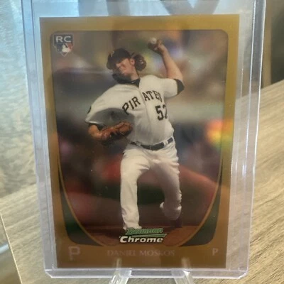 2011 topps bowman chrome daniel moskos /50 - Image 1 of 2