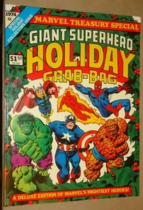 Marvel Treasury Edition(10X14)Giant Superhero Grab-Bag Magazine - Picture 1 of 2