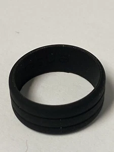 Anillos Enso Ultralite Obsidiana Silicona Anillo Talla 6 Hecho en EE. UU. Banda Ligera - Imagen 1 de 2