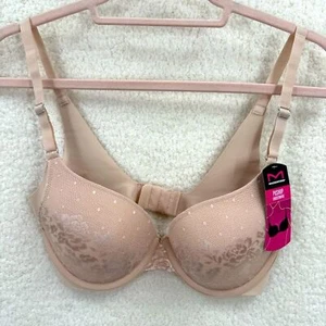 Maidenform hellbrauner Bügel BH mit Spitzendetail 34B - Bild 1 von 5