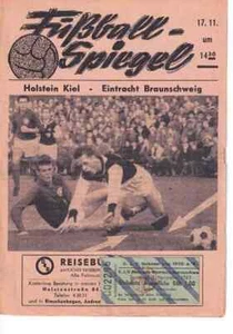 Fussball-Programmheft   62/63   Oberliga   Holstein Kiel - Braunschweig + Ticket - Foto 1 di 1