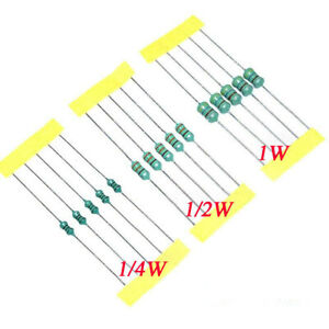 Inductor / Choke / Coil 1/4W 1/2W 1W Colour Ring Axial RF Inductance 1UH to 10MH