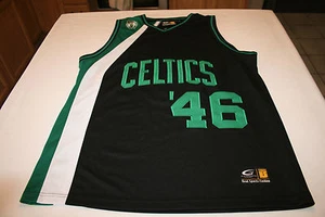 G-III Sports Carl Banks Boston Celtics Green/White Hockey Jersey NBA XL 46 SPELL - Picture 1 of 6