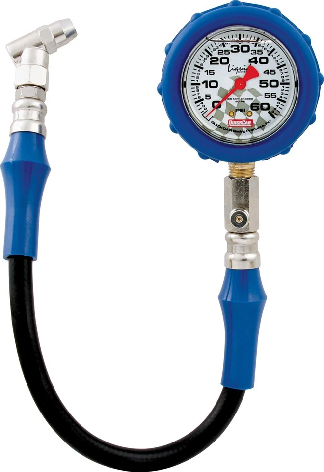 56-061 Tire Pressure Gauge with Swivel Chuck and Relief Valve - Image 1 of 1
