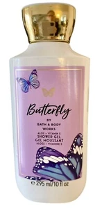 Gel de ducha Bath & Body Works Butterfly lavado corporal frambuesa iris vainilla 10 fl oz - Imagen 1 de 3