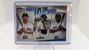 2019 Topps Faces of the Franchise Betts/Williams/Ortiz FOF-5 - Picture 1 of 2