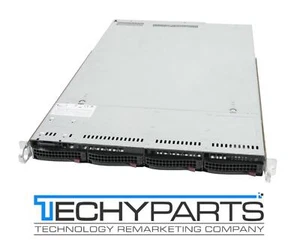 SuperMicro SYS-6019U-TN4R4T X11DPU 2x Xeon Gold 6244 192GB 4x LFF NVMe 1U Server - Picture 1 of 4