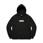 SUPREME Bling Box Logo Hoodie SS22 BLACK L LARGE - Brand New With Tags 1