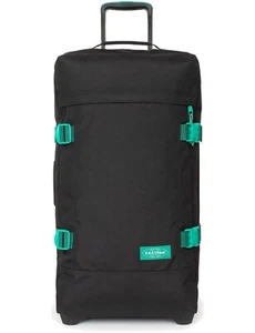 Eastpak Koffer Reisekoffer Rollkoffer Trolley TSA »Tranverz L« Kontrast St Black