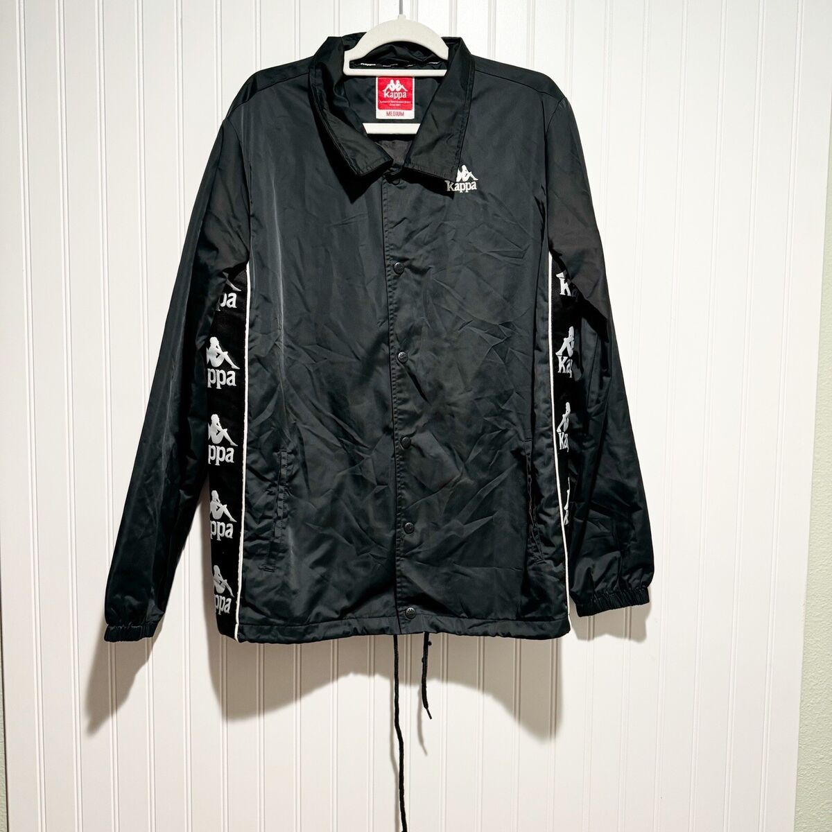Kappa Black Windbreaker Coats, Jackets & Vests for Men | eBay Kappa Black Windbreaker Coats, Jackets & Vests for Men | eBay
