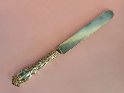 VIOLET ~ Dinner Knife ~ Simeon & George Rogers  ~ Art Nouveau - Image 1 of 2
