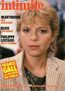 Rare Magazine Intimacy 1984: France Gall_Philippe Leotard - Picture 1 of 2