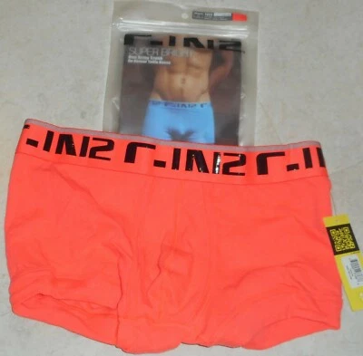 C-IN2 Super Bright Stretch Army Trunk - XLarge, red trip - Image 1 of 2