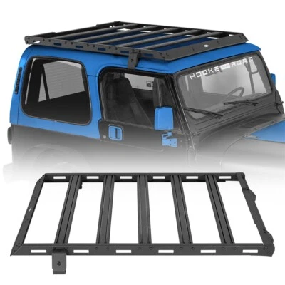 Portaequipajes de techo de aluminio Overland para techo rígido Jeep Wrangler YJ 1987-1995 Foto 1 de 4
