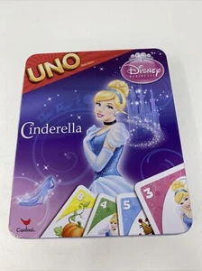 Disney Cinderella Uno Collector Tin and Card Game - Picture 1 of 3