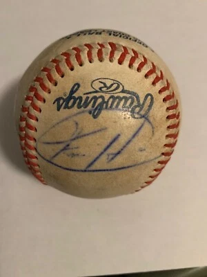 Felix Hernandez Signed Autographed Pacific Coast League Game Used Baseball PSA - Image 1 of 3