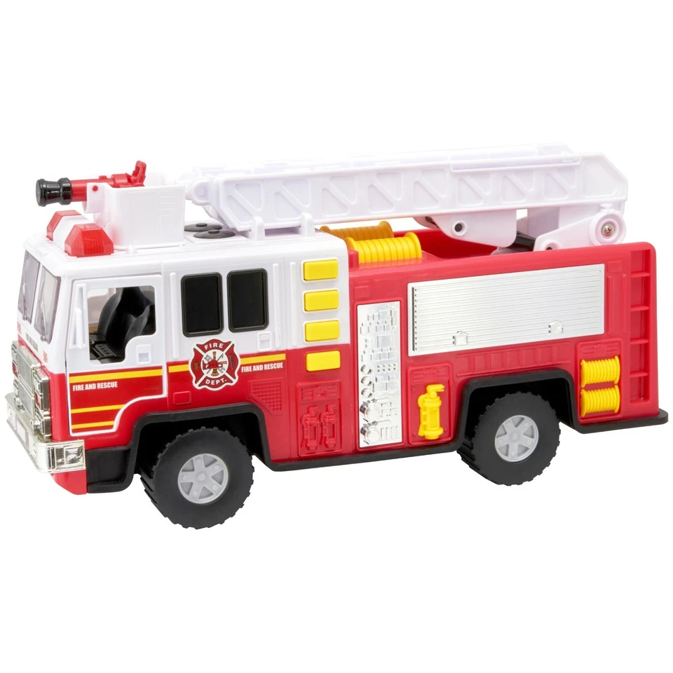 Adventure Force Utility Vehicle Light & Sound Fire Truck SHIPS FREE AND FAST! - Image 1 of 1