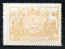 Belgio Q15 come Nuovo Nh , 2F Giallo Buff Pacco Postale